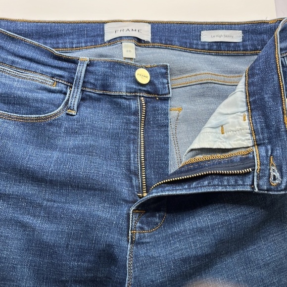 Frame Denim Le High Skinny High Rise Size 28 - Picture 16 of 16